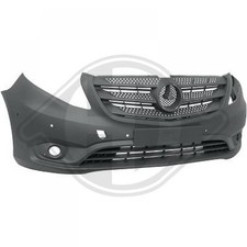 Stoßstange vorne für PDC für Nebellöcher  für Mercedes Vito ab Baujahr 2014