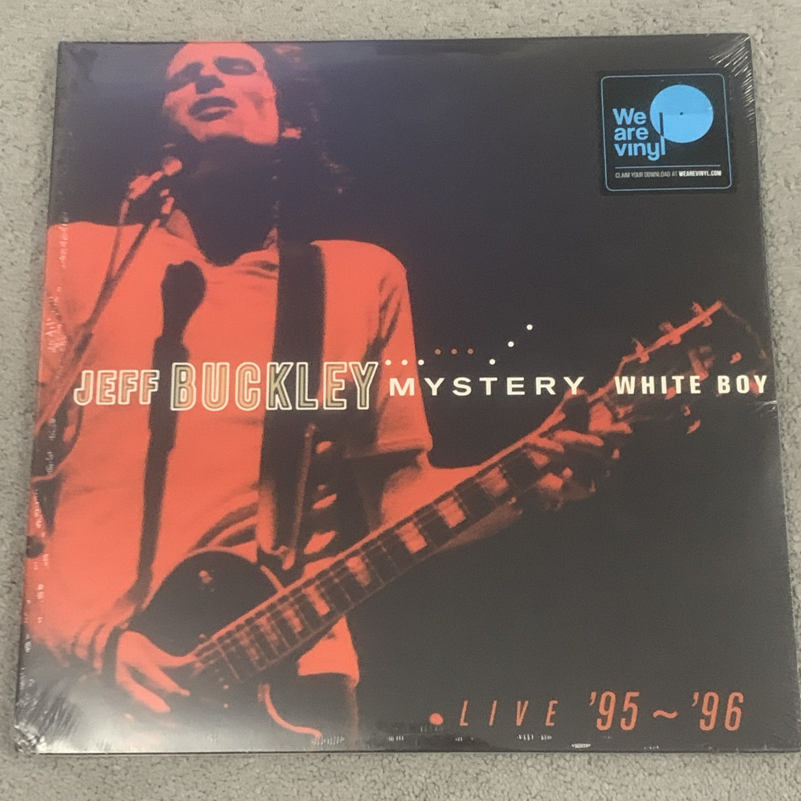 Mystery White Boy by Jeff Buckley Vinyl Record New Sealed Corner Wear - Rare