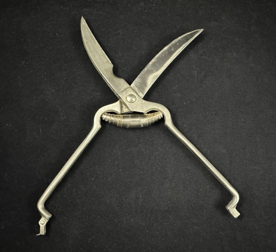 Vintage Geflügelschere Schere mit feststellbarem Griff - Made in Rome, Italy