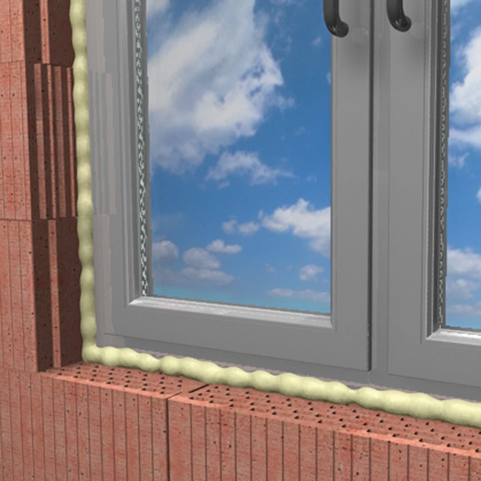 24 x espuma de montaje fischer espuma de pistola 1K PUP 750 B2 espuma aislante 750 ml - Imagen 3 de 3