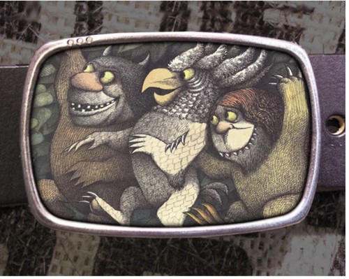 Where the Wild Things Are Belt Buckle