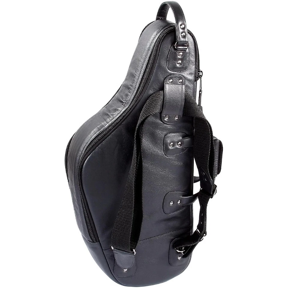 Bolso de concierto Gard Mid-Suspension EM cuello ancho bolsillo saxo alto 111-MLK ultra cuero Foto 2 de 4