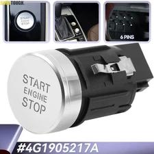 Car Switch Ignition Starter Keyless Start Engine Stop Button 4G1905217A For Audi