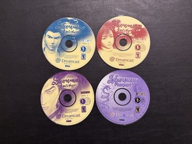 Shenmue (Dreamcast, 2000) Complete in box CIB All 4 Discs & Passport Book Tested