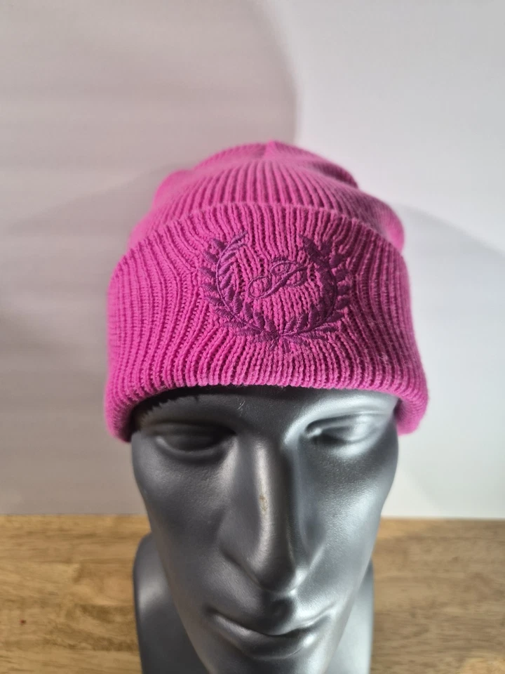 Victoria Secrets GORRO ROSA ~ ROSA con LOGOTIPO DE CRESTA "P" TALLA ÚNICA PARA LA MAYORÍA Foto 4 de 4