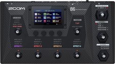 Zoom B6 Bass Multi-Effects Processor with 4 D...