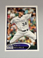 Matt Belisle 2012 Topps Update Rockies #US224  *N390*
