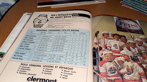 Vancouver Canucks 1971-72 Canadiens Sports Revue NHL revista de hockey LEER - Imagen 8 de 10