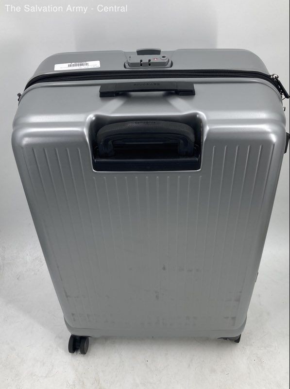 Samsonite Amplitude Silver Suitcase Luggage Set Large With Box