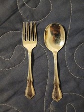 Oneida Ltd. Silver Plated Baby Spoon and Fork