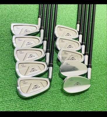 MIZUNO T-ZOID COMP EZ Iron Set 10pcs 3-PW, FW, SW Carbon Shaft Left-Handed