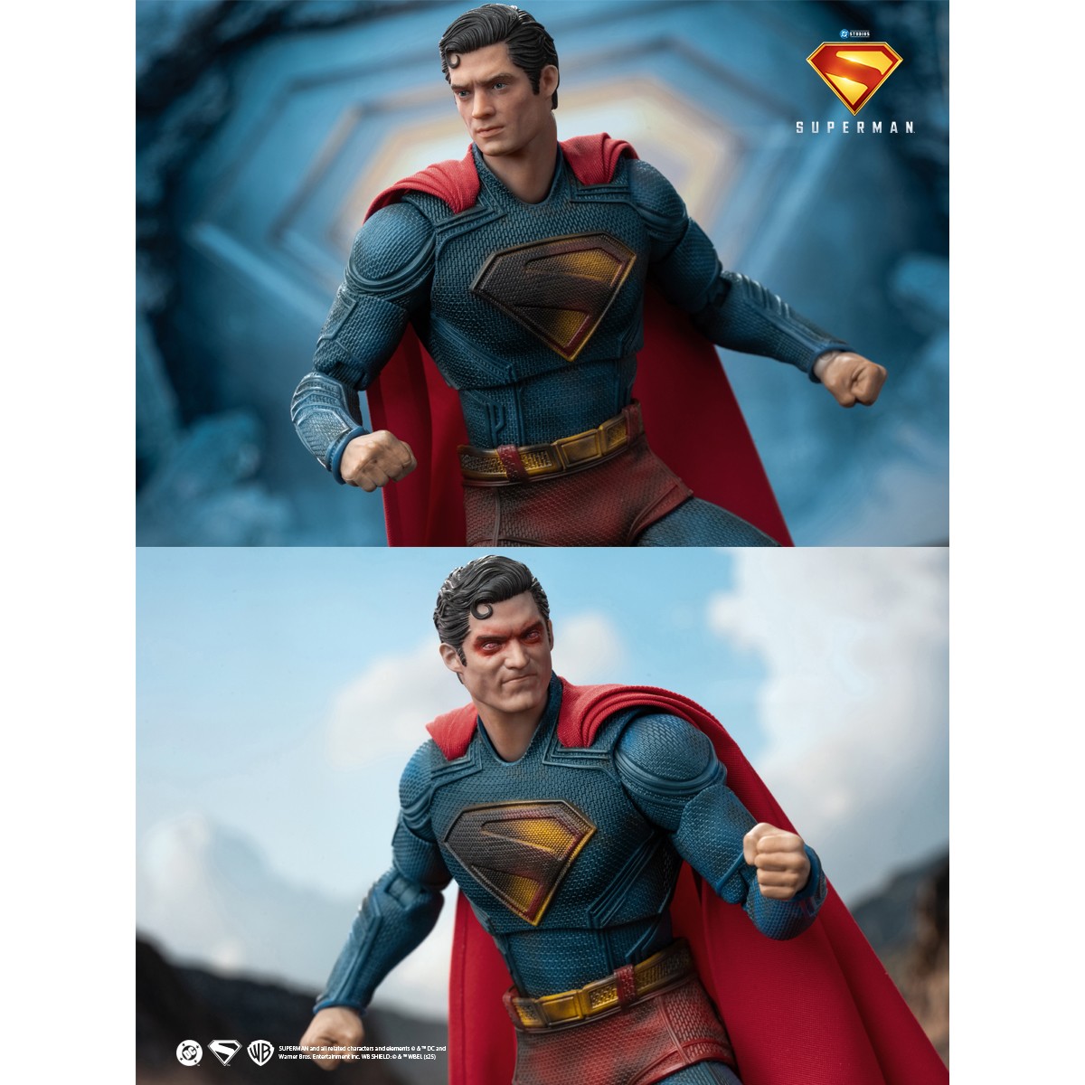 HiPlay Fondjoy DC Series DC1017B Battle-Damaged New Superman 1/9