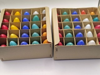 2 Vintage Boxes Japan C9 1/4 120V Christmas Light Bulbs 25ct Box Total 50ct Tota