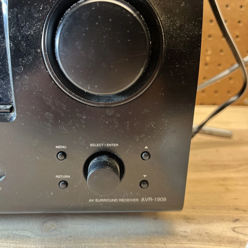 DENON AVR-1908 AV Surround Receiver Stereo Multi Zone No Remote PARTS ONLY - Image 3 of 4