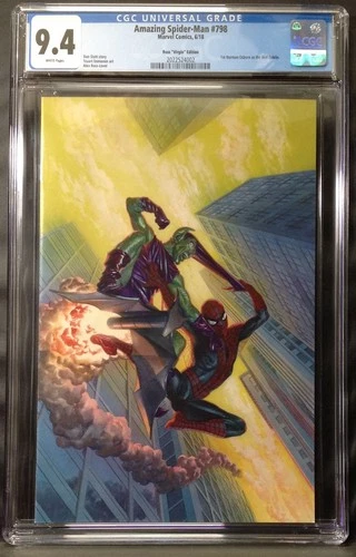 AMAZING SPIDER-MAN #798 ROSS VIRGIN CGC 9.4 - 1ST APPEARANCE OF RED GOBLIN