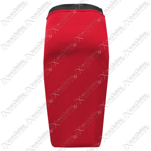 WOMENS BODYCON STRETCH WAIST PENCIL SKIRTS LADIES SKIRT LONG OFFICE WORK SEXY - Picture 20 of 90
