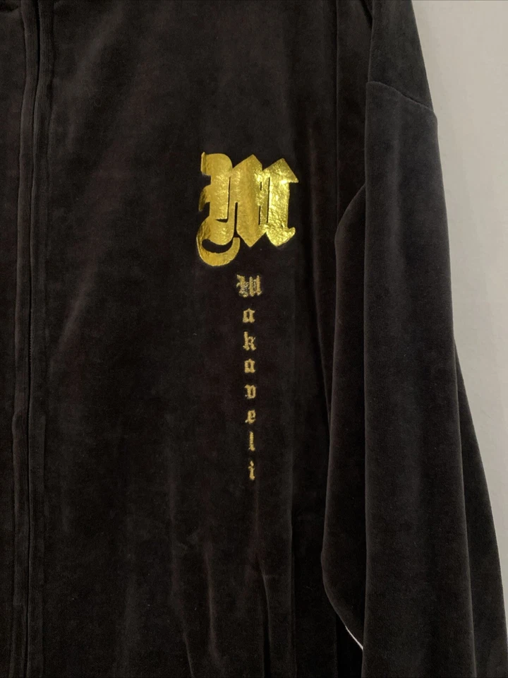 Chaqueta Makaveli Marca Track Marrón Talla XL Foto 2 de 4