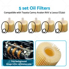 Suitable For Toyota Camry Kluger RAV 4 Lexus IS300h 5PCS Oil Filter 04152-YZZA1