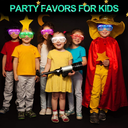 20 Pack LED Glasses Party Favors Light up Glasses, Glow in the Dark Party Suppli - Picture 6 of 12
