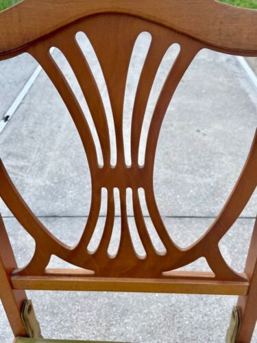 Vtg LEG-O-MATIC Airstream RV Travel Trailer Folding Wood Chair Style 131 - Picture 3 of 18