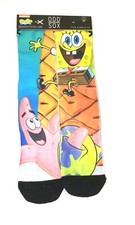 New Odd Sox Nickelodeon Spongebob  Patrick Crew Socks Mens Womens Unisex