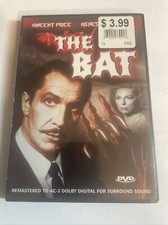 The Bat DVD 2003 Vincent Price Brand New