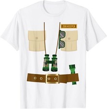 Zoo Keeper Halloween Costume DIY Gift Jungle Safari Explorer T-Shirt