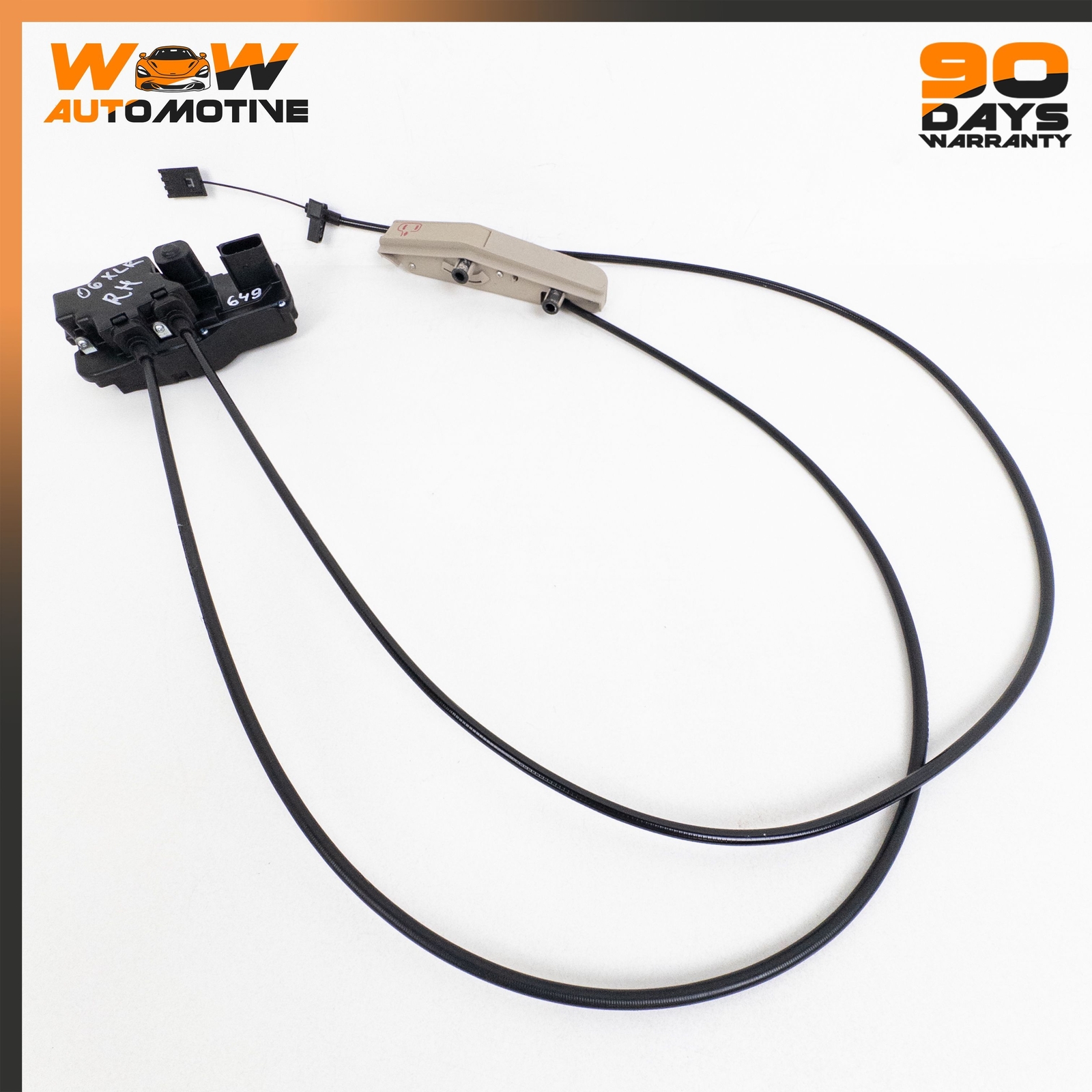 04-13 CADILLAC XLR CORVETTE LEFT DRIVER SIDE DOOR LOCK HANDLE CABLE OEM