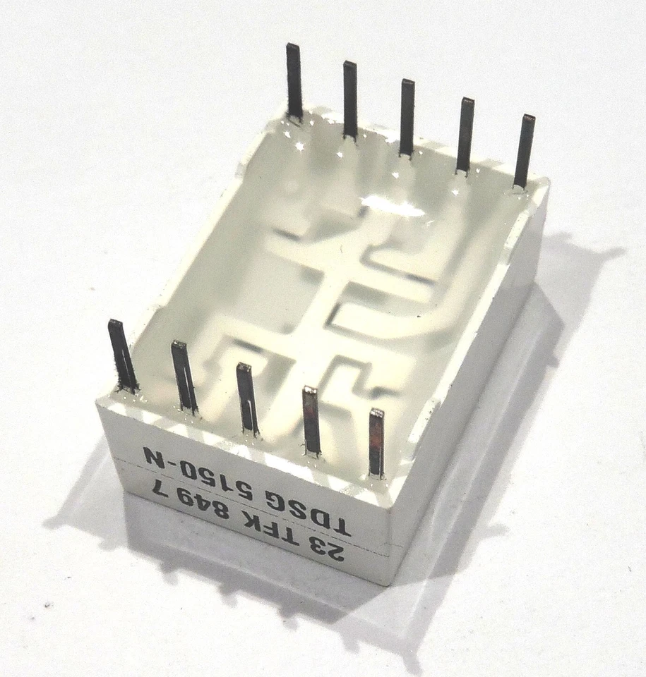 TDSG5150 - Afficheur 7 segments 13mm vert anode commune - Photo 3/4