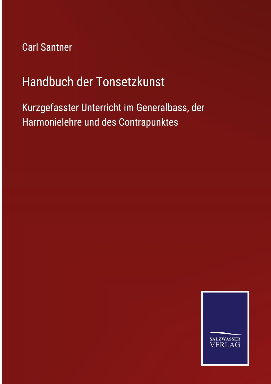 Handbuch Der Tonsetzkunst | Buch | 9783752551372