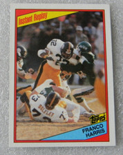1984 TOPPS FOOTBALL CARD #166 FRANCO HARRIS IA PITTSBURGH STEELERS EX FEB108