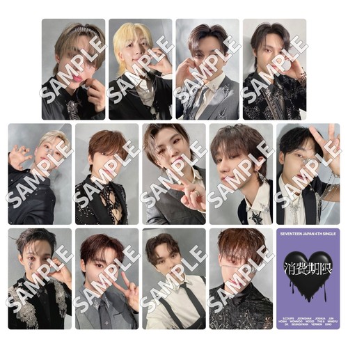 SEVENTEEN SHOHIKIGEN 消費期限 JAPAN 4TH SINGLE POB Official Photocard from JAPAN - Picture 7 of 71