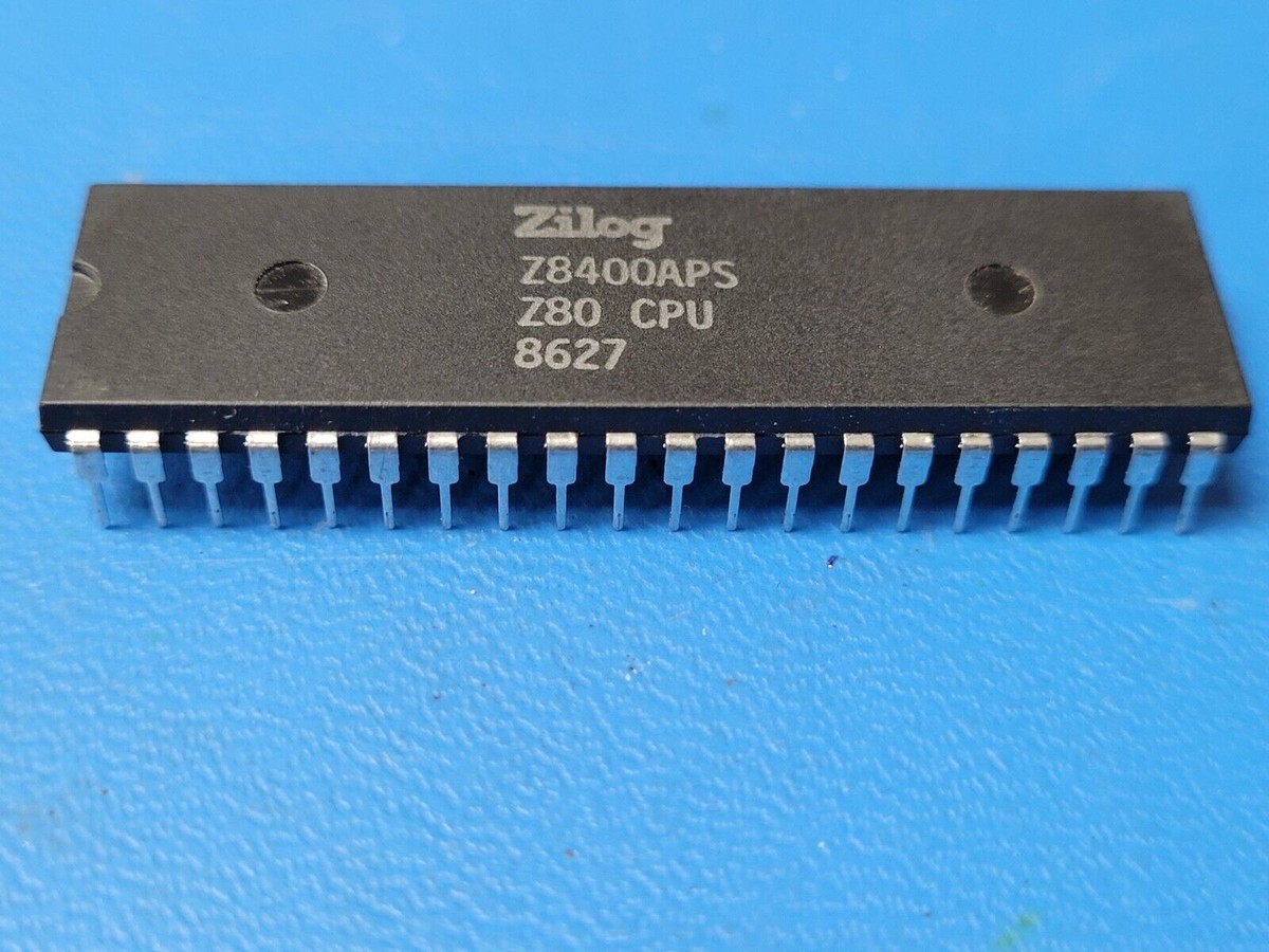 1 PC) Z8400APS(Z80A-CPU) (Z80-CPU) ZILOG Microprocessor 8 1 PC) Z8400APS(Z80A-CPU) (Z80-CPU) ZILOG Microprocessor 8