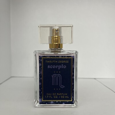 Tru Fragrance Twelfth Degree Scorpio Eau de Parfum 1.7 Oz / 50mL EDP Perfume NEW