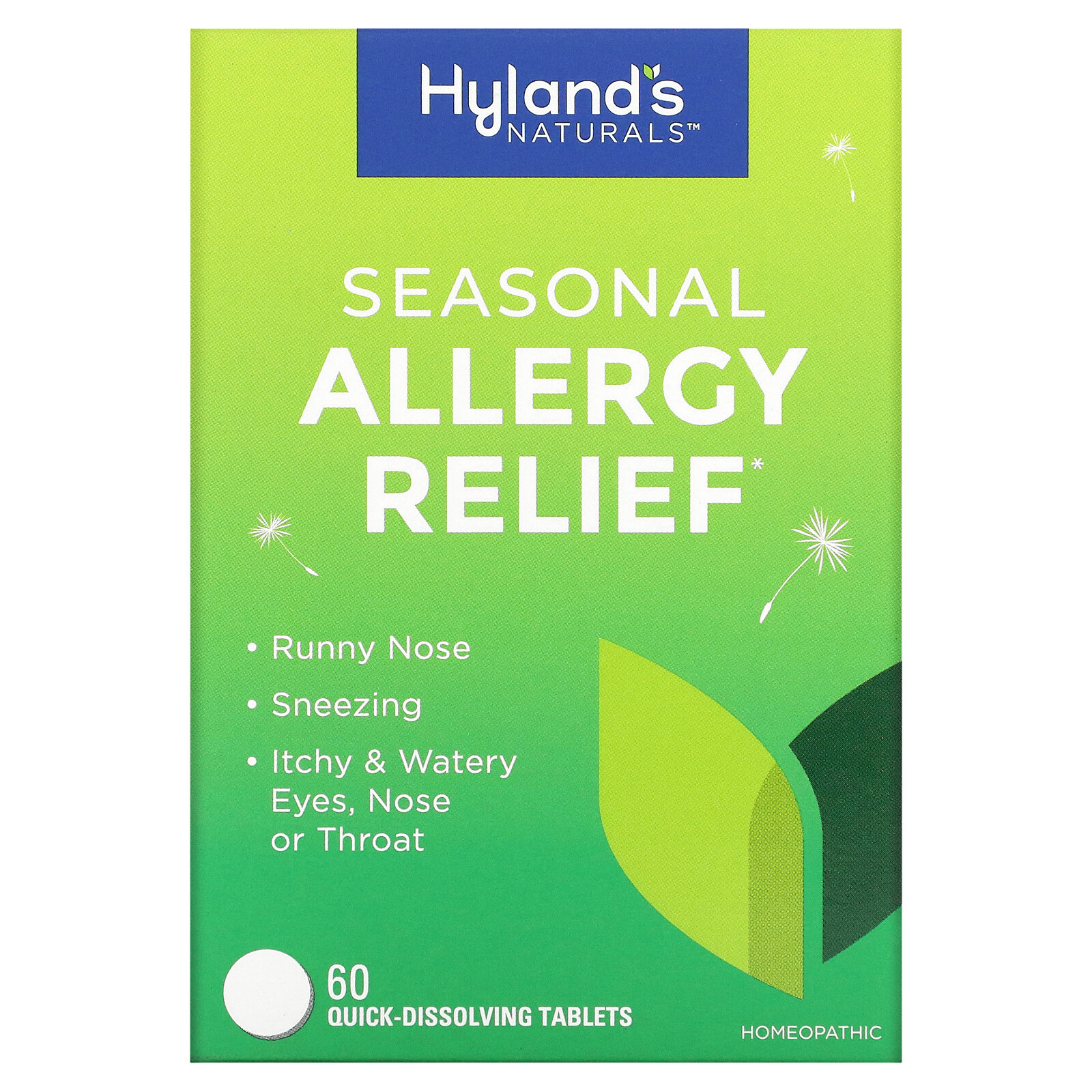 Seasonal Allergy Relief, 60 QuickDissolving Tablets eBay