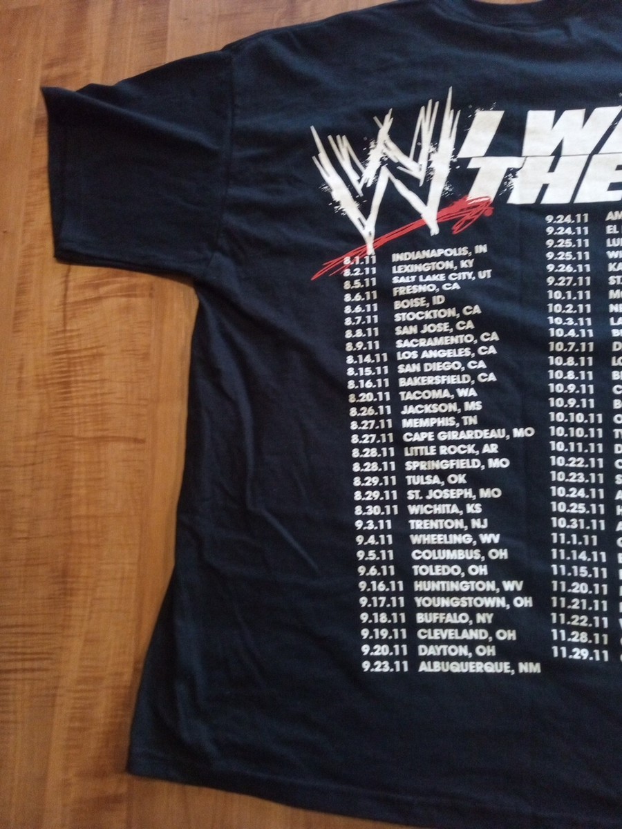 WWE Original T shirt Live event 2011 Size Xl | eBay WWE Original T shirt Live event 2011 Size Xl | eBay