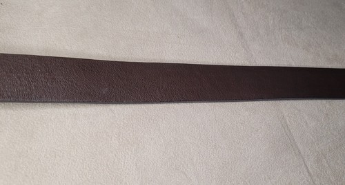 YVES SAINT LAURENT YSL CEINTURE BEAU CUIR MARRON VINTAGE - Imagen 6 de 11