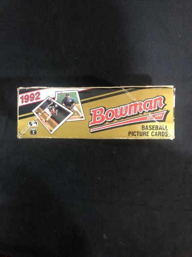 1992 Bowman Baseball Wax Box -36 Sealed Packs Mariano Rivera Rookie RC *2 - Picture 7 of 8