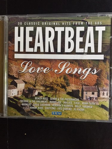 HEARTBEAT : LOVE SONGS Used 30 Track 60s Compilation Cd Sixties Pop Rock Soul