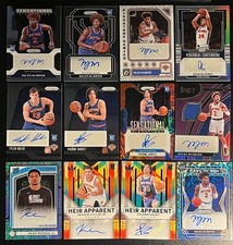 NBA New York Knicks Stars Autos Rookies Grimes McBride Dadiet McCullar Jr Kolek
