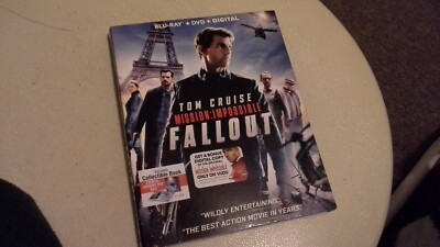  MISSION IMPOSSIBLE FALLOUT (2018)--DVD + eCode Only (Read Full Listing)