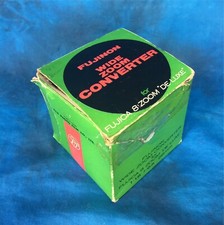 vtg 80s FUJINON WIDE ZOOM CONVERTER FUJICA 8 6.5-26mm f1.8 FUJI LENS JAPAN