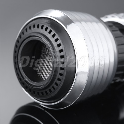Water Saving Faucet Aerator Spout Nozzle 360 ° Rotate Kitchen Bathroom Sink ABS - Picture 11 of 12