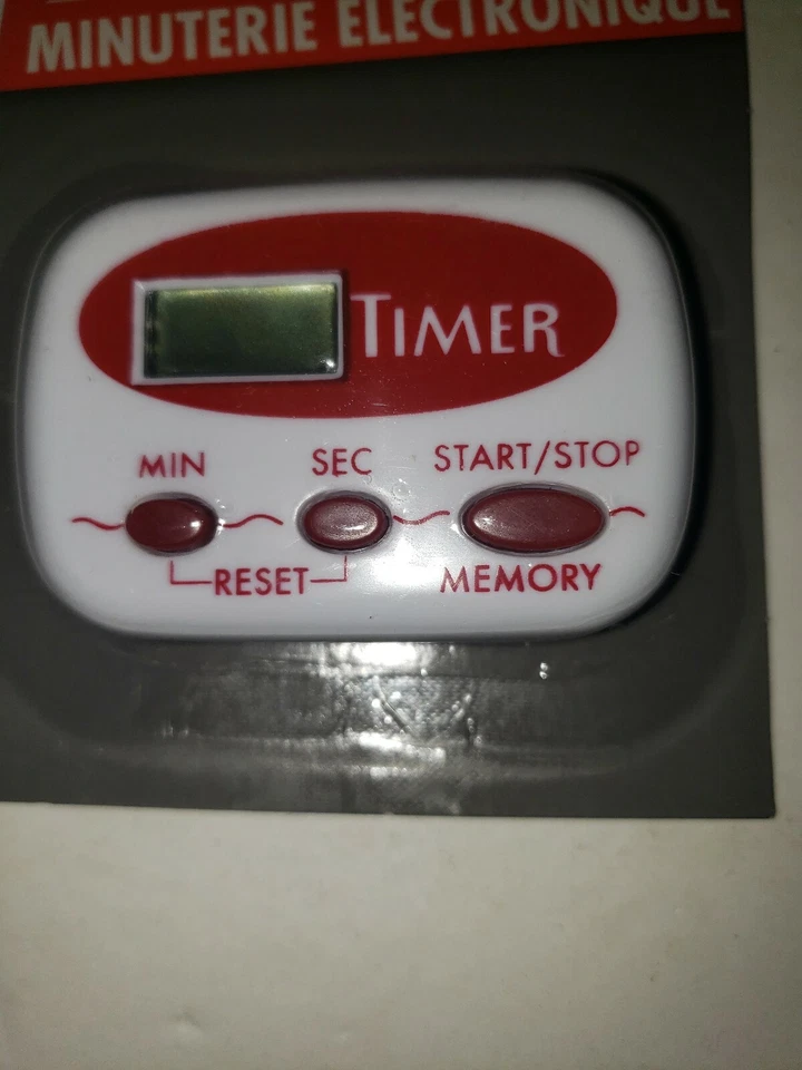 Cooking Concepts Electronic Kitchen Digital Timer. New in box - Image 2 of 3