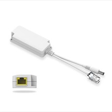 PoE Splitter 5V2.5A Output DC Plug Compatible 5.5x2.5mm  5.5x2.1mm IEEE802.3...