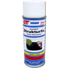 400 ml STC Kunststoff Strukturfix grob Strukturlack schwarz Lackspray