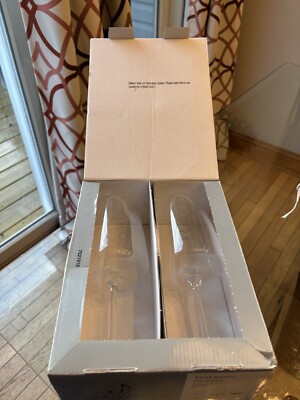 Wiesel Glas White Red Set of 2 Wine Glasses Made In Germany NEW