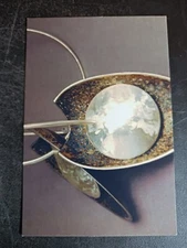 postcard Chelsea Hoard art exhibition invitation jewelry artist unposted
