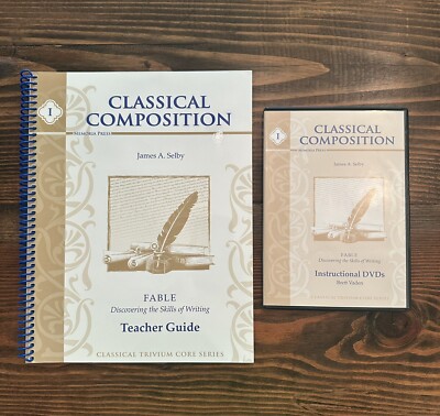Memoria Press Classical Composition 1 Books DVDs Teacher Guide FABLE EUC
