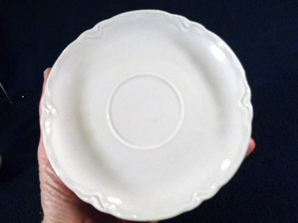 Taza y platillo Hutschenreuther White Racine EC Foto 2 de 4